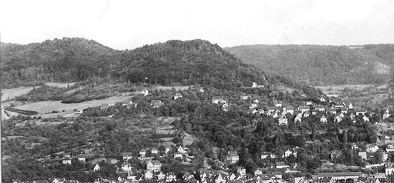 Hausbergnord - und westseite ca. 1966